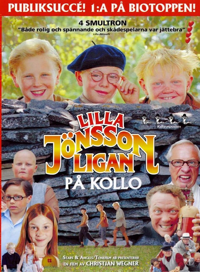 Lilla Jönssonligan på kollo - Julisteet