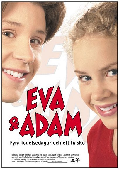 Eva & Adam - fyra födelsedagar och ett fiasko - Plakaty