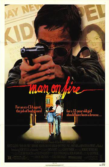 Man on Fire - Affiches