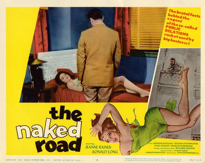 The Naked Road - Plakátok