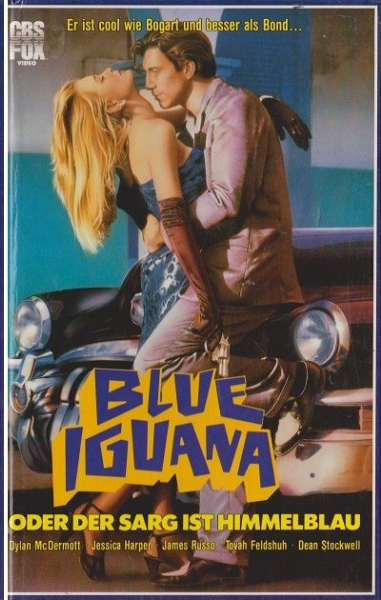 Blue Iguana oder der Sarg ist Himmelblau - Plakate
