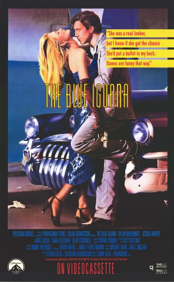 The Blue Iguana - Posters