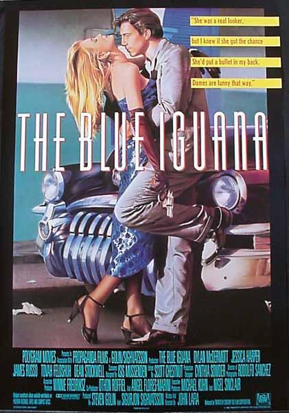 Blue Iguana - Carteles