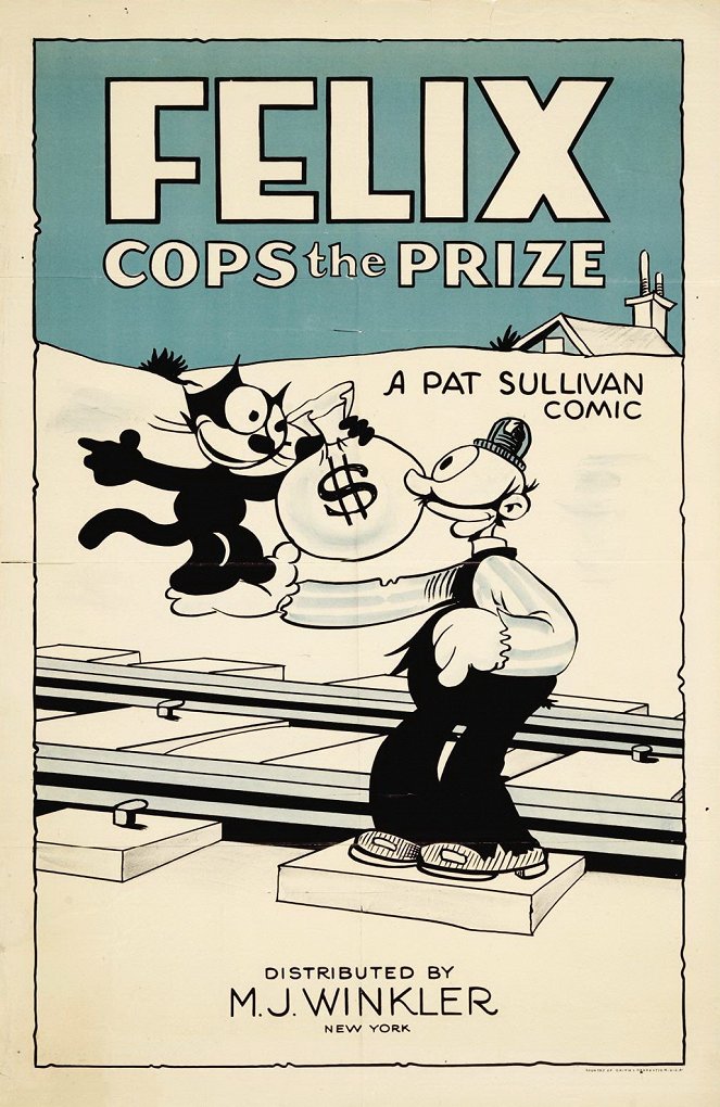 Felix Cops the Prize - Posters