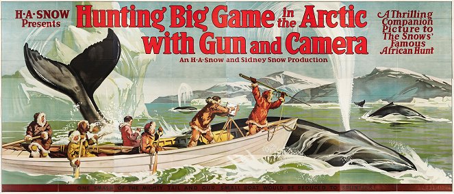 Hunting Big Game in the Arctic with Gun and Camera - Plakate