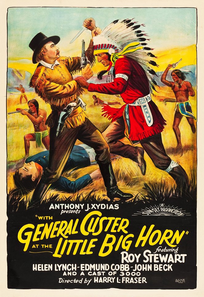 General Custer at Little Big Horn - Cartazes