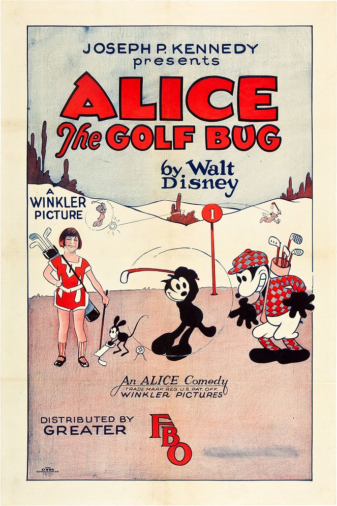Alice the Golf Bug - Plakáty