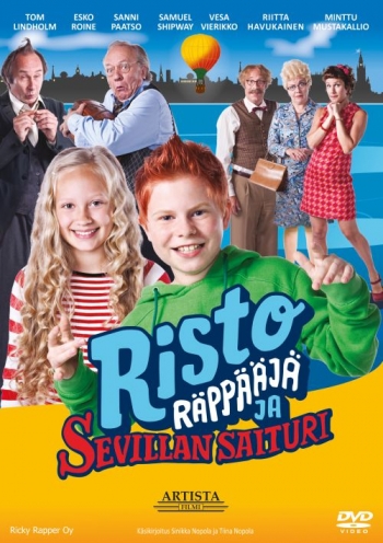 Risto Räppääjä ja Sevillan saituri - Plakate