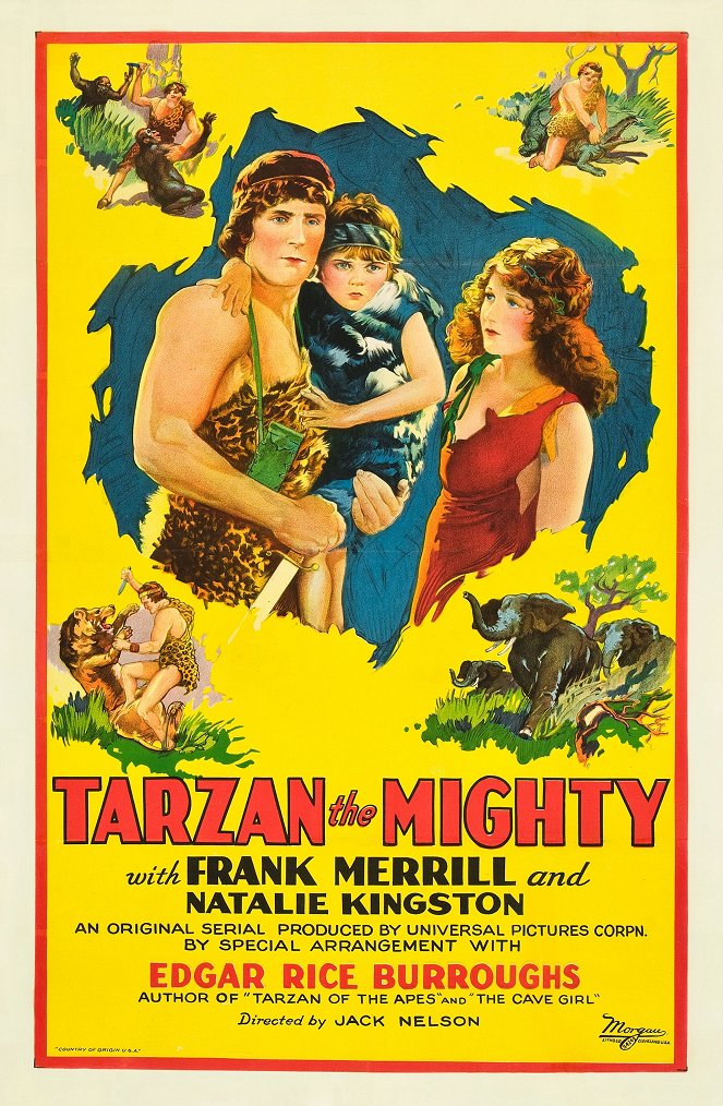 Tarzan the Mighty - Carteles