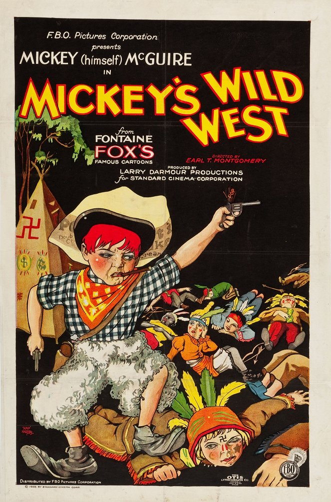 Mickey's Wild West - Affiches