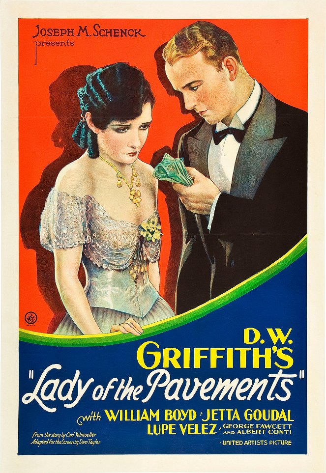 Lady of the Pavements - Posters