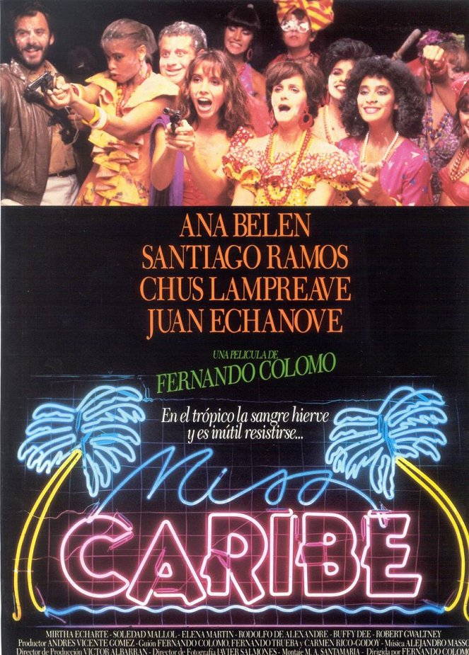 Miss Caribe - Affiches