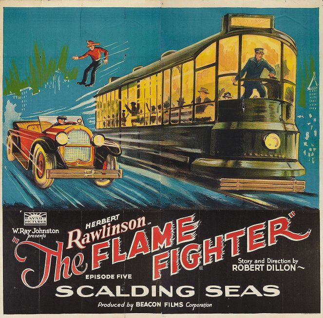 The Flame Fighter - Carteles