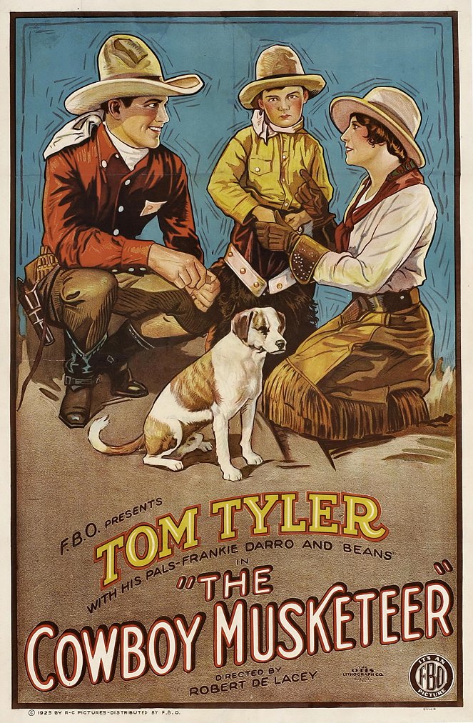 The Cowboy Musketeer - Affiches