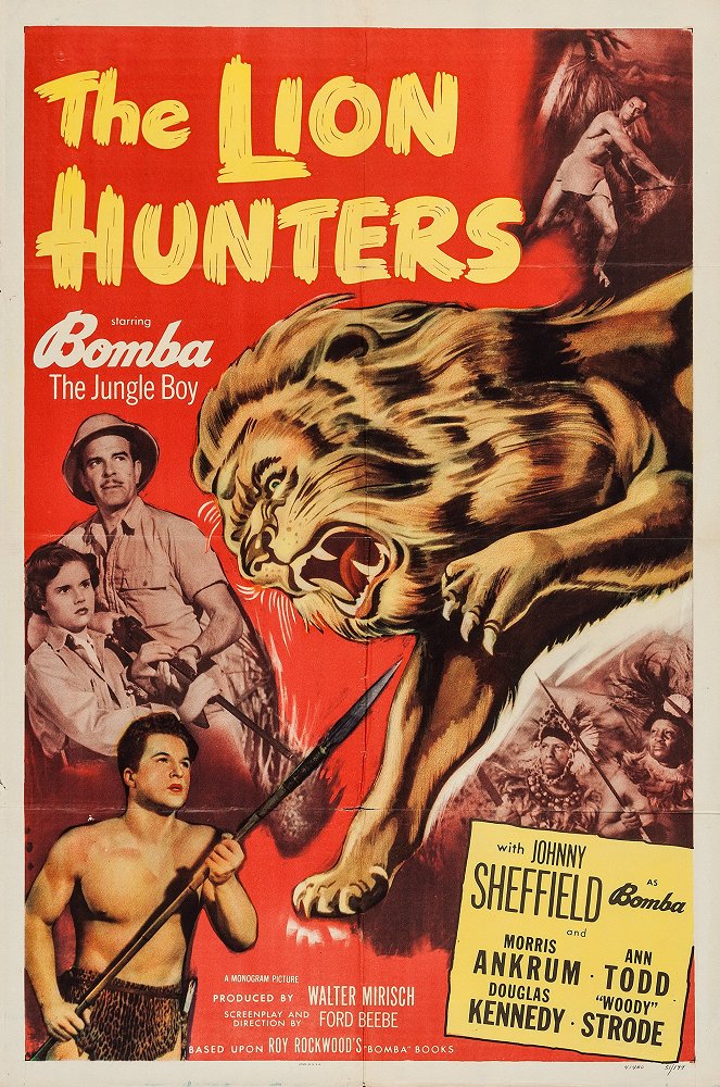 Bomba and the Lion Hunters - Posters