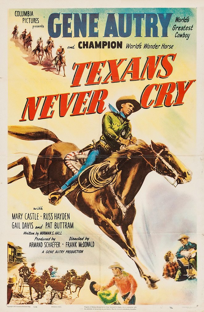Texans Never Cry - Affiches