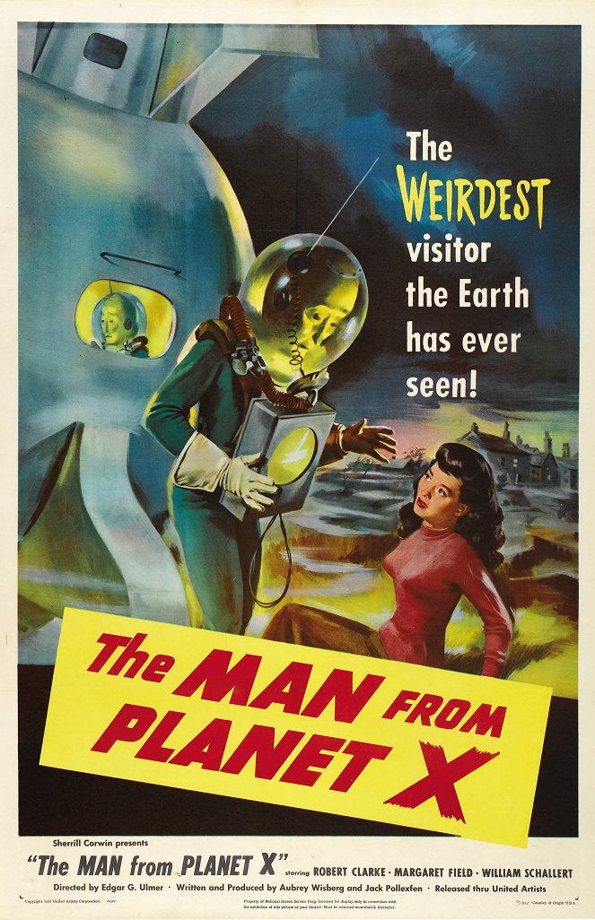 The Man from Planet X - Plakate