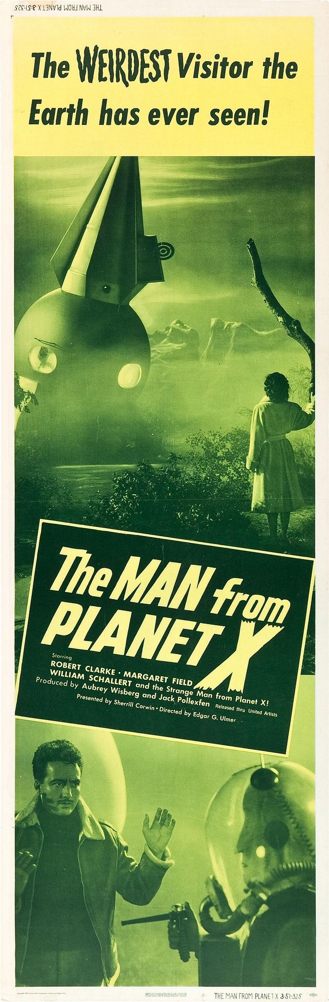 The Man from Planet X - Plagáty