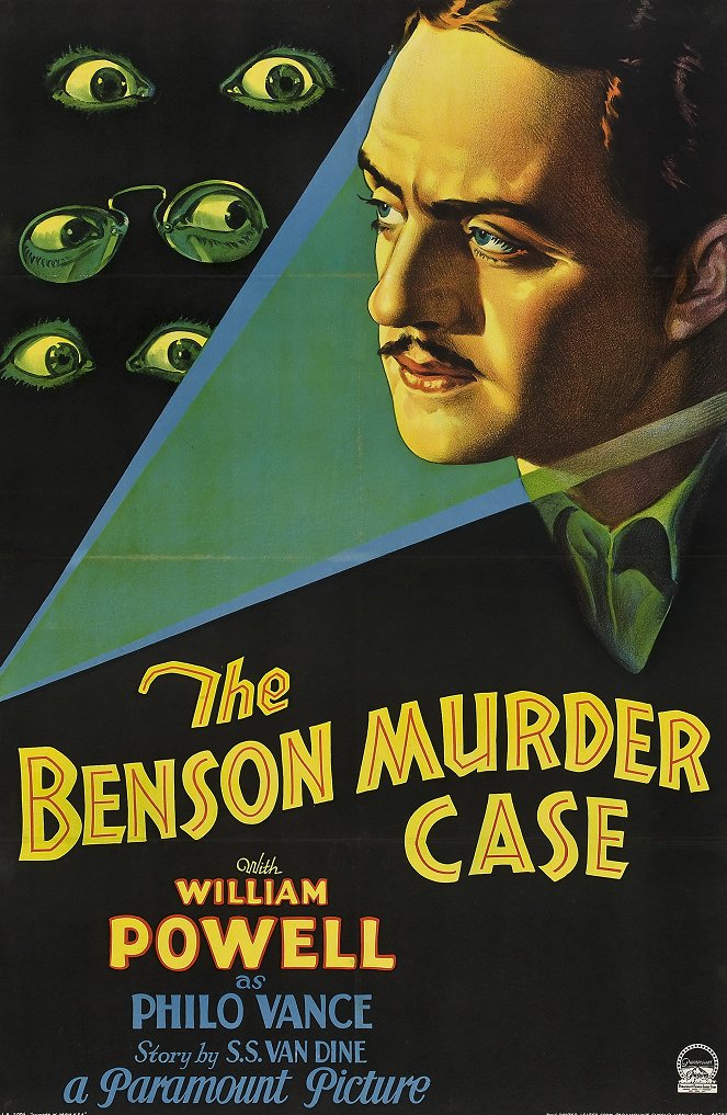 The Benson Murder Case - Plakate
