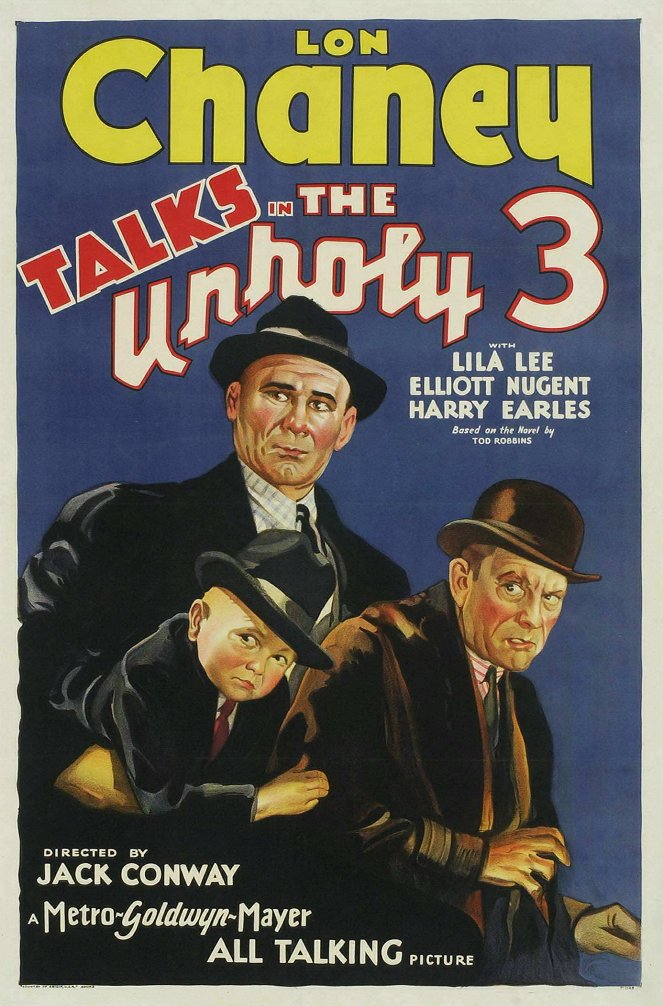 The Unholy Three - Plakaty