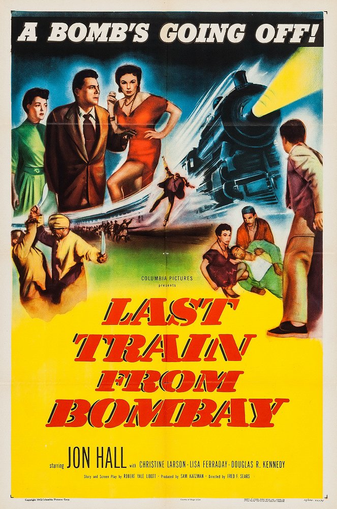 Last Train From Bombay - Plakate