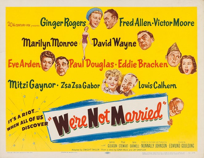 We're Not Married! - Affiches