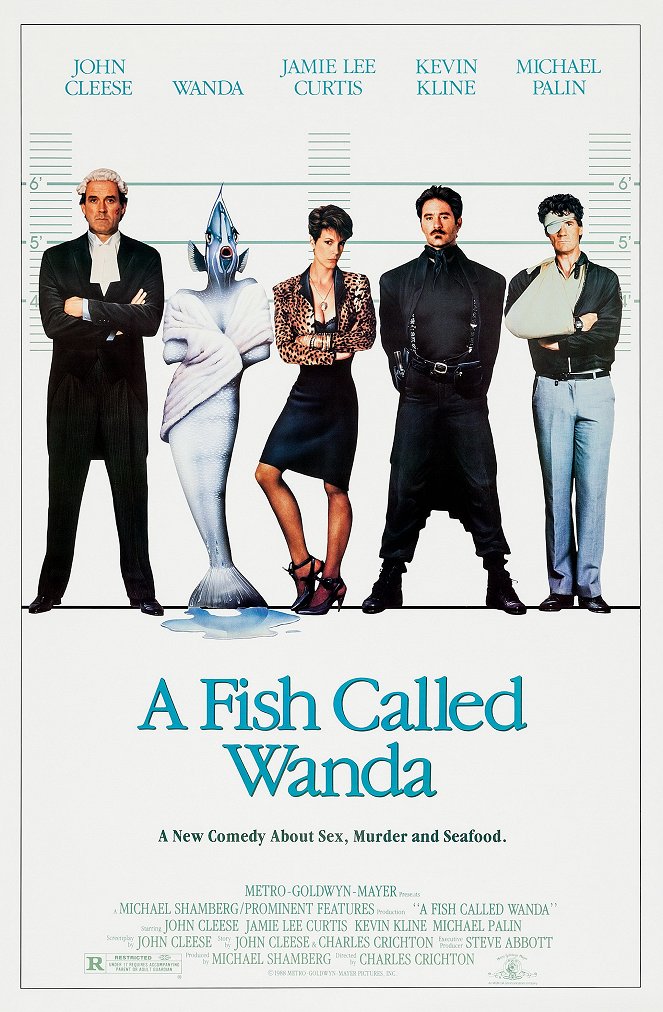 Un poisson nommé Wanda - Affiches