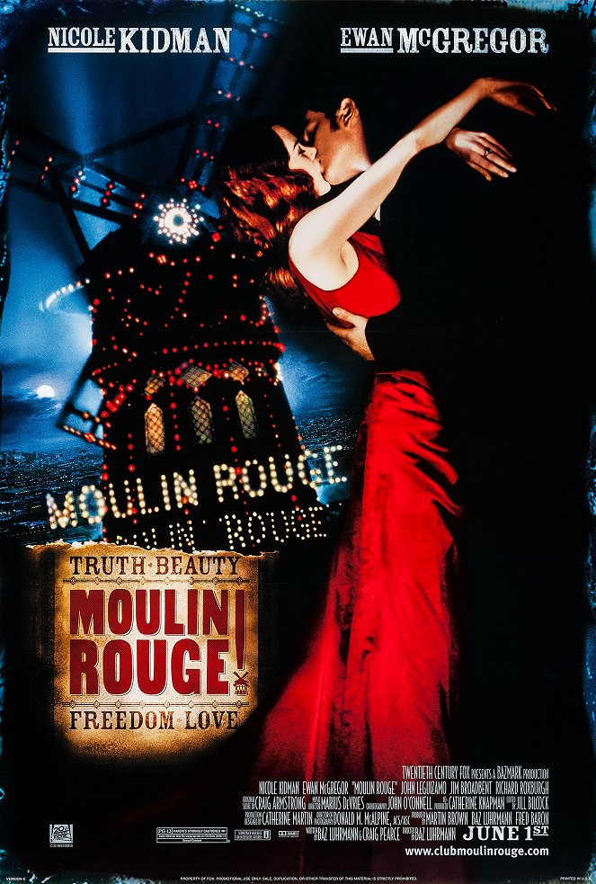 Moulin Rouge! - Plakaty