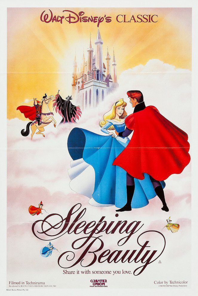 Śpiąca królewna - Plakaty