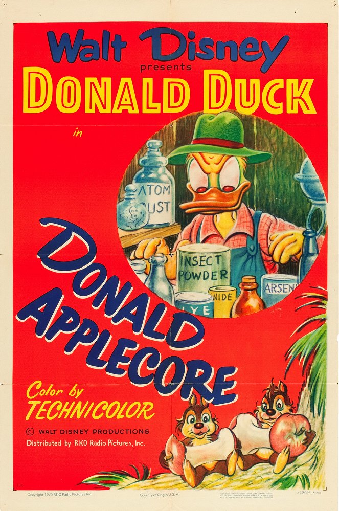 Donald Applecore - Affiches
