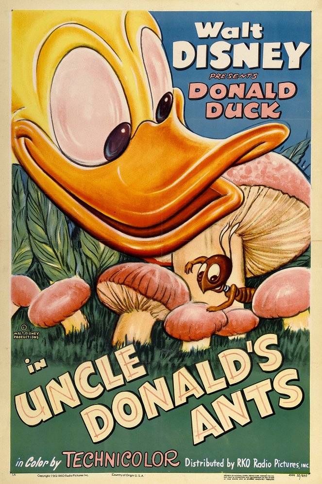 Uncle Donald's Ants - Plakátok