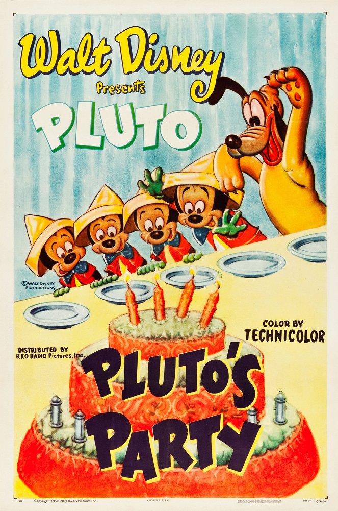 Pluto's Party - Posters