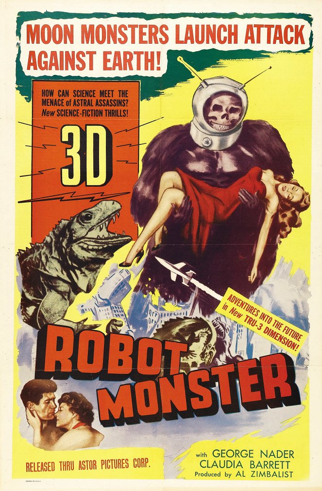 Robot Monster - Cartazes