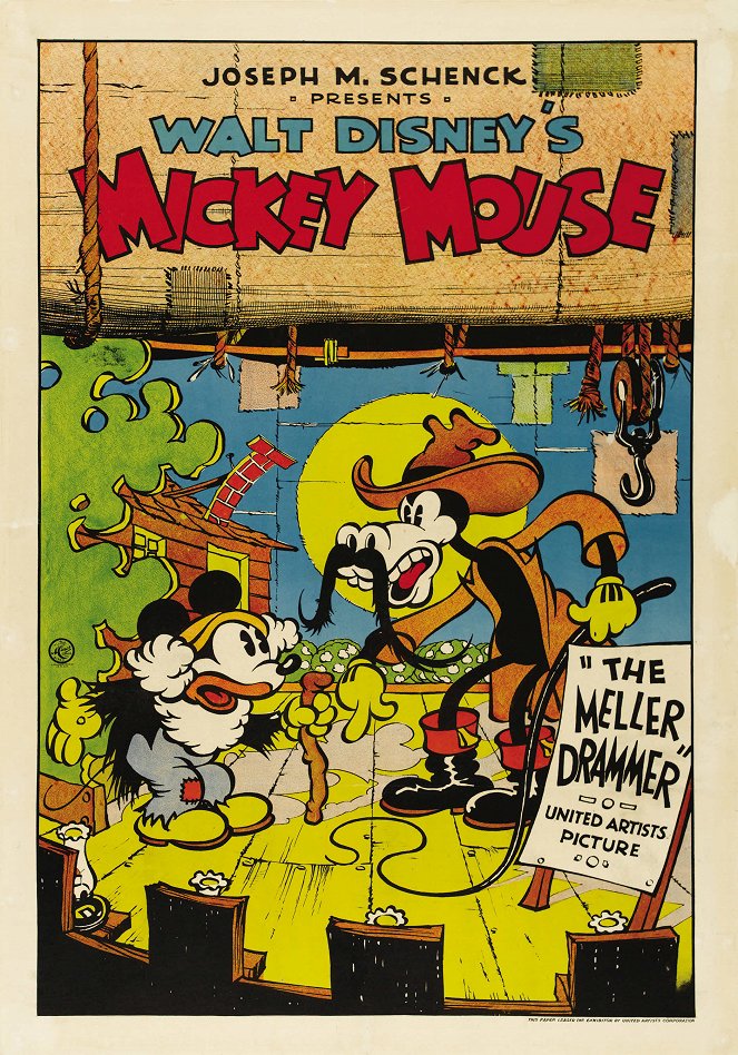 Mickey's Mellerdrammer - Plakaty