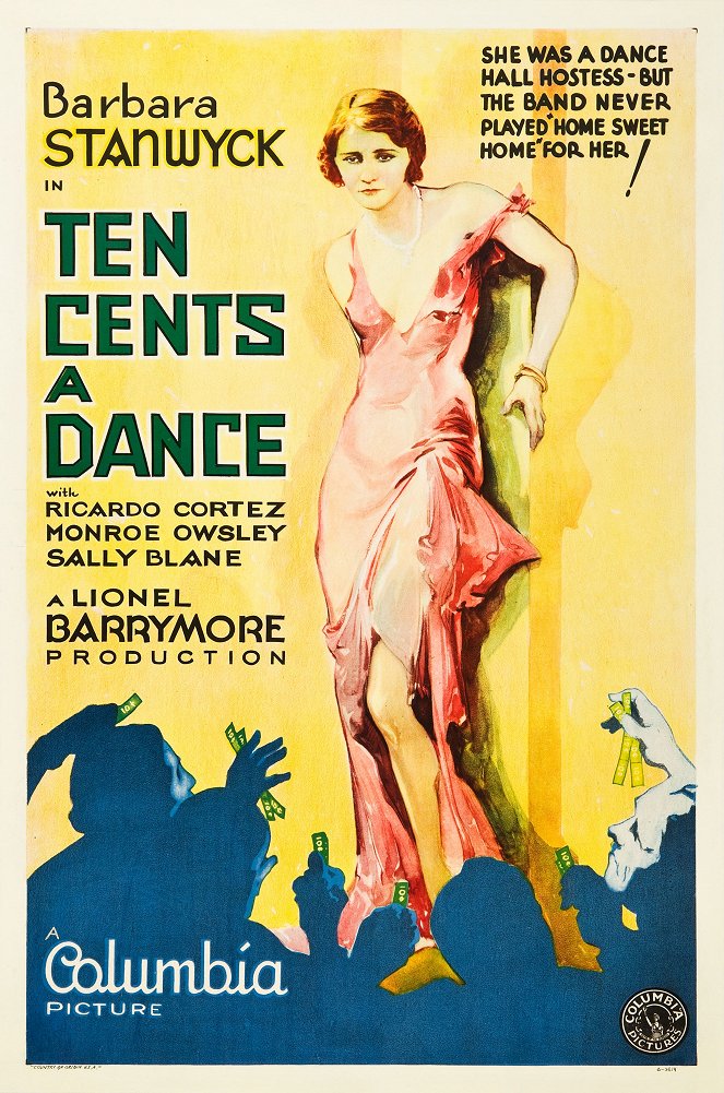Ten Cents a Dance - Plagáty