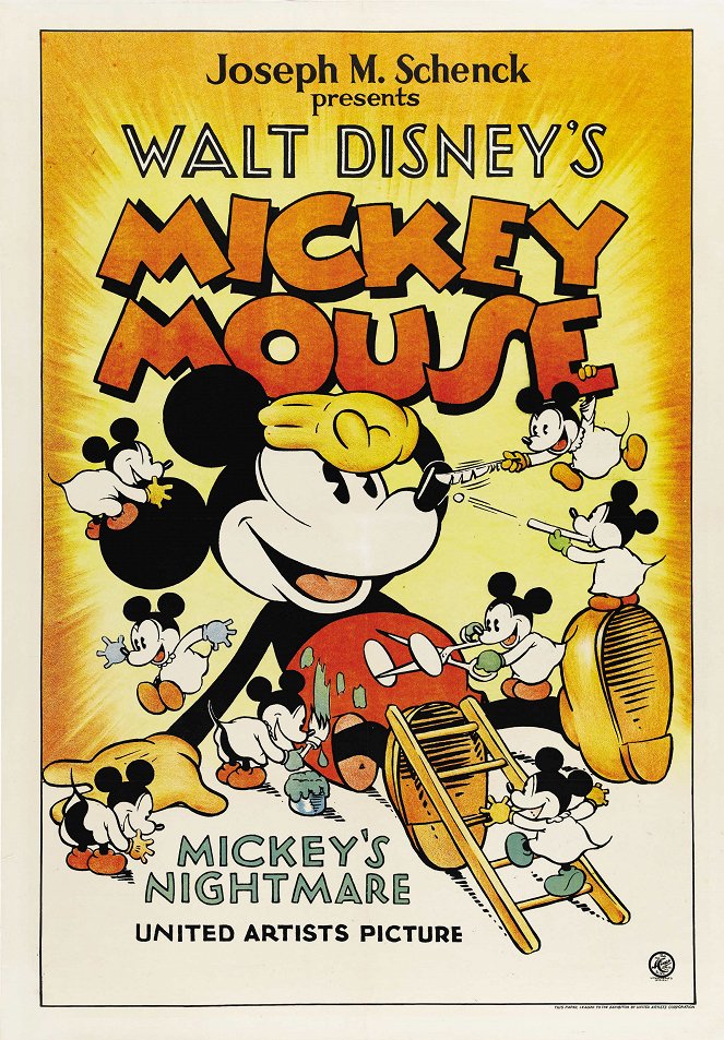 Mickey's Nightmare - Affiches