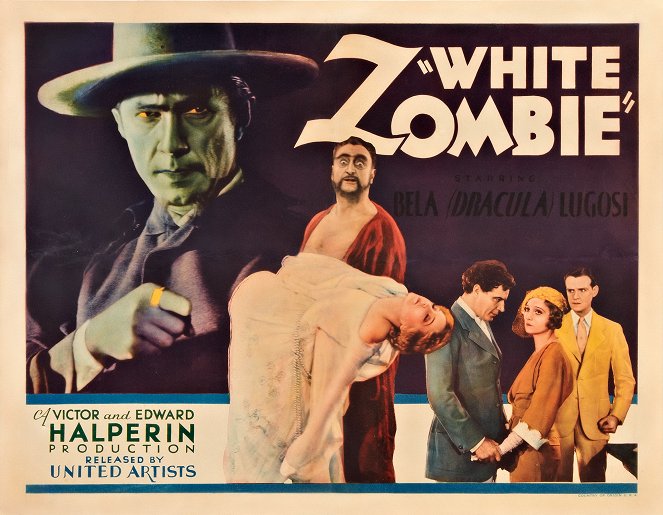 A fehér zombi - Plakátok