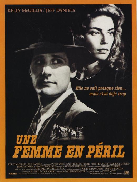 Une femme en péril - Affiches