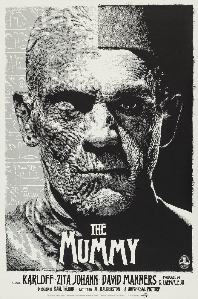 Die Mumie (Der Mann von 3000 Jahren) - Plakate