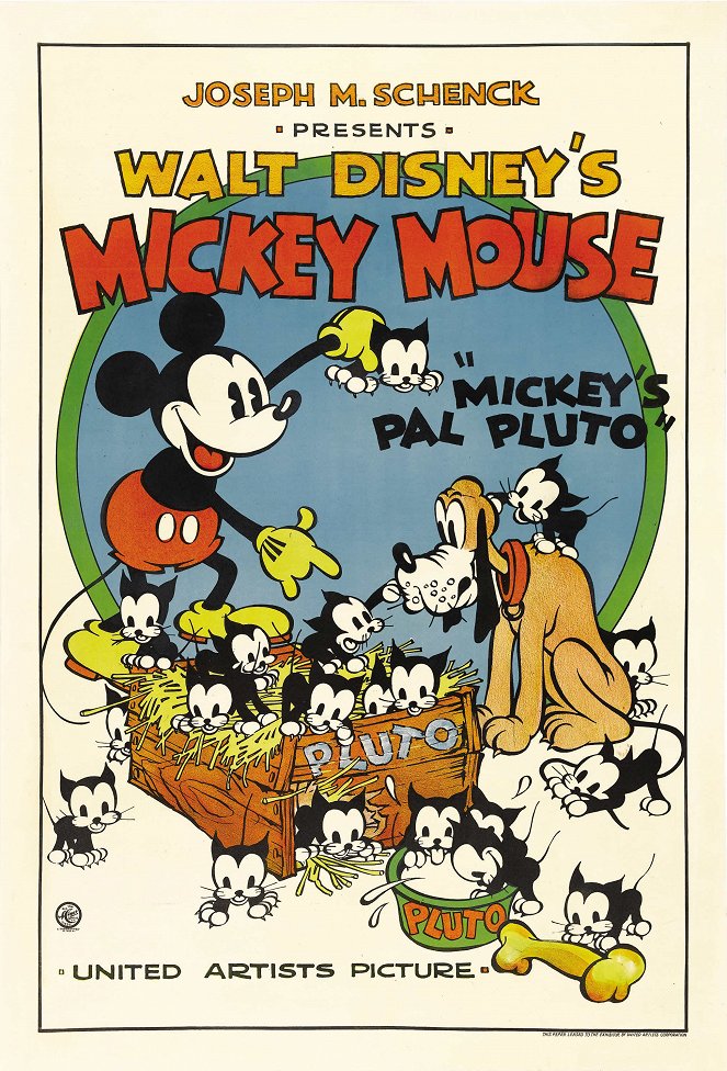 Mickey's Pal Pluto - Plagáty