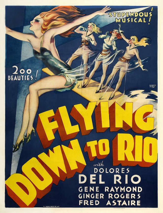 Volando hacia Río de Janeiro - Carteles