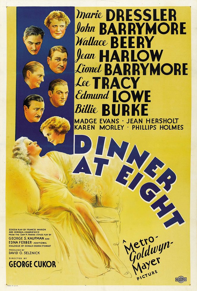 Dinner at Eight - Plakate