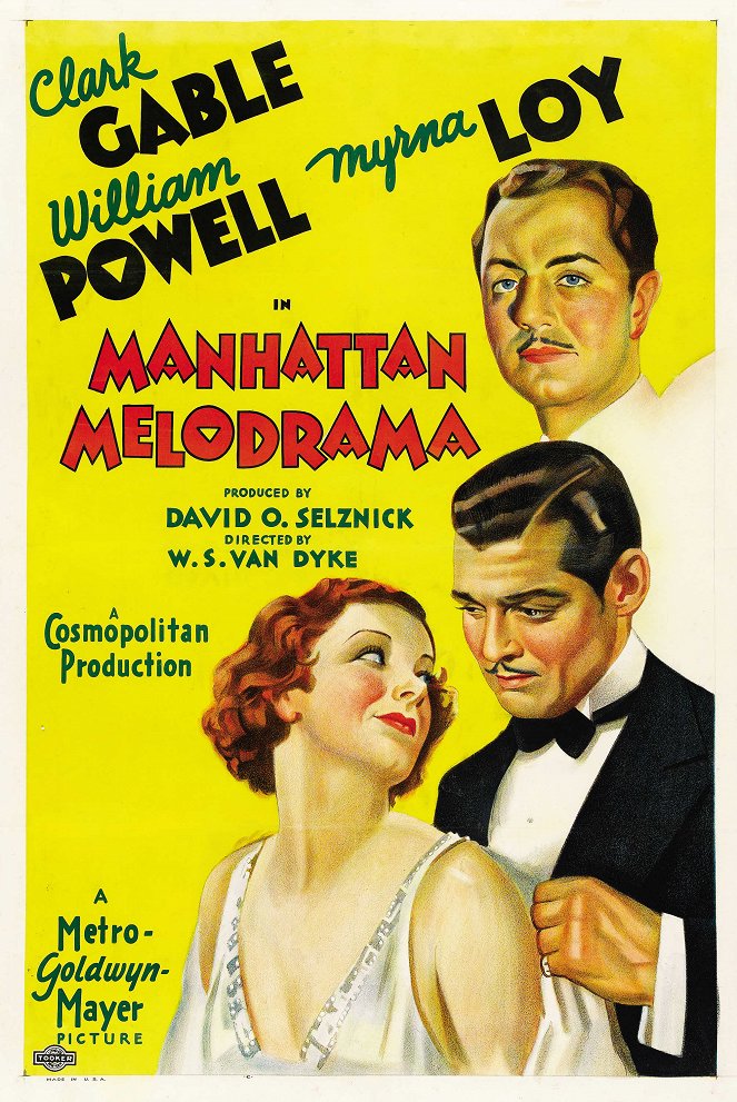 Manhattan Melodrama - Posters