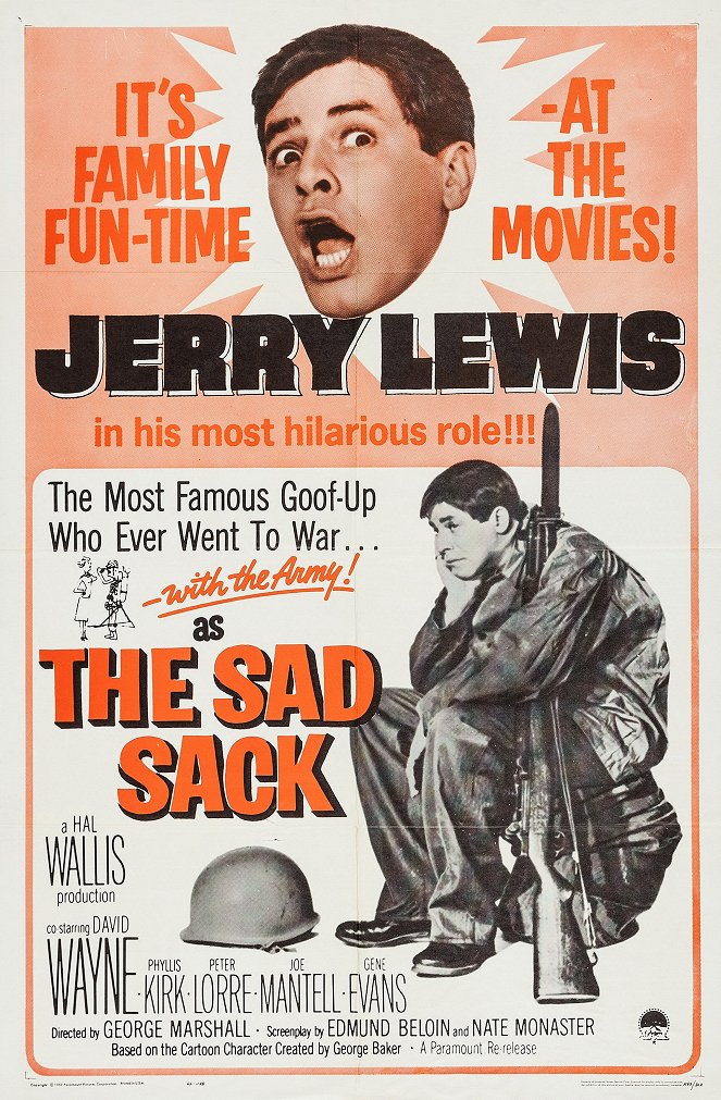 The Sad Sack - Posters