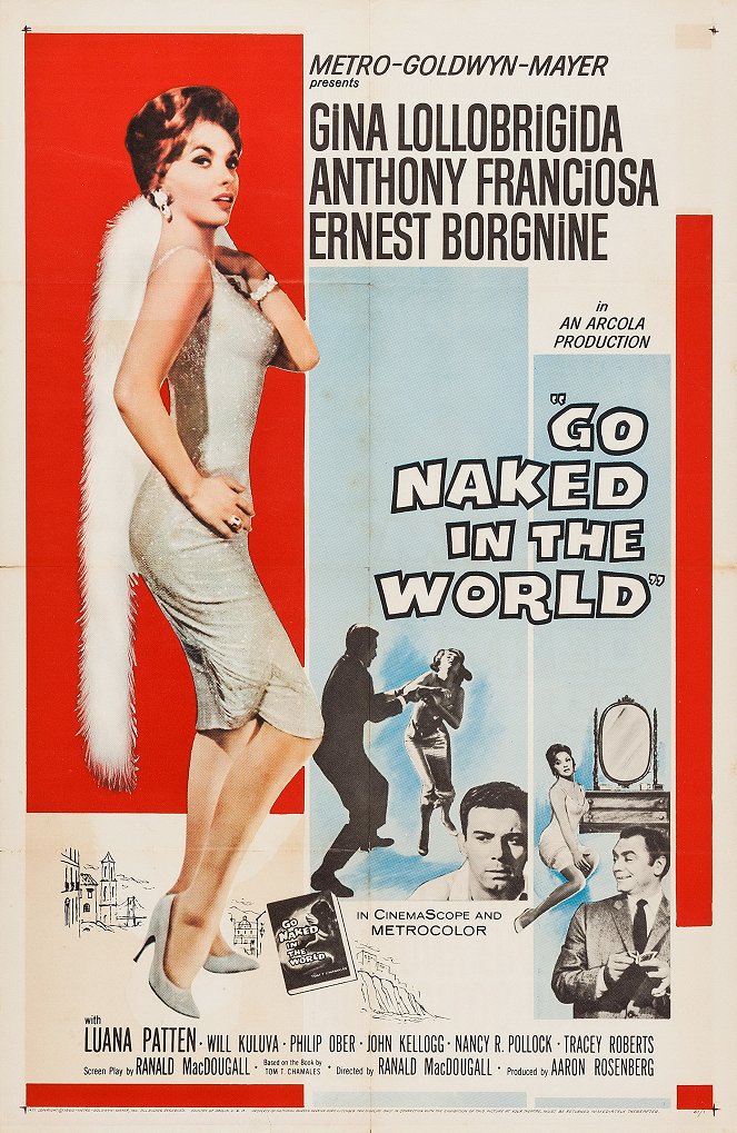 Go Naked in the World - Affiches