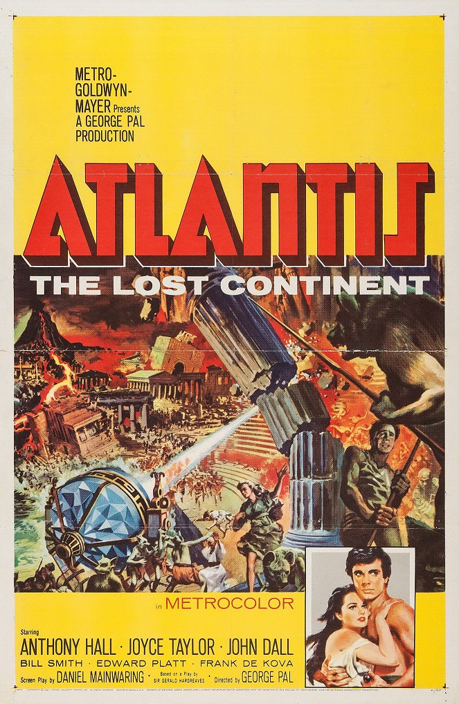 Atlantis, the Lost Continent - Posters
