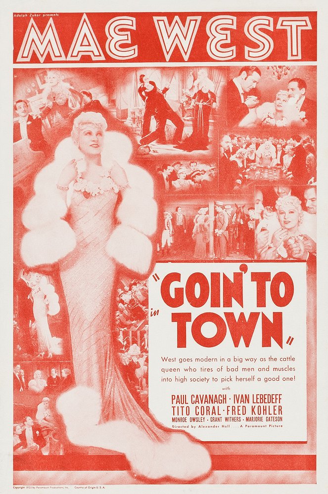 Goin' to Town - Plakate
