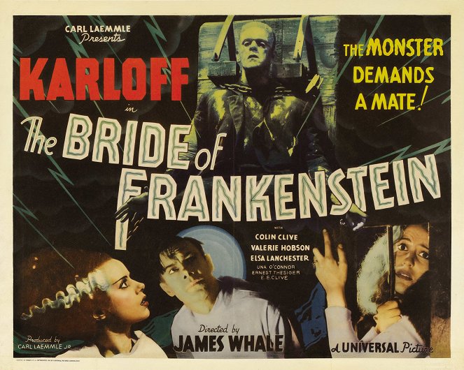 Narzeczona Frankensteina - Plakaty