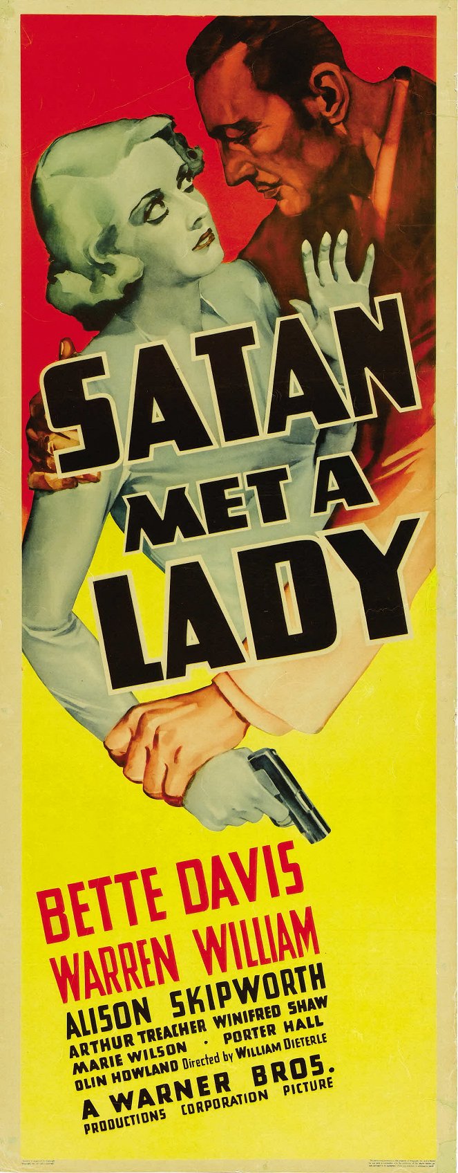Satan Met a Lady - Plakate