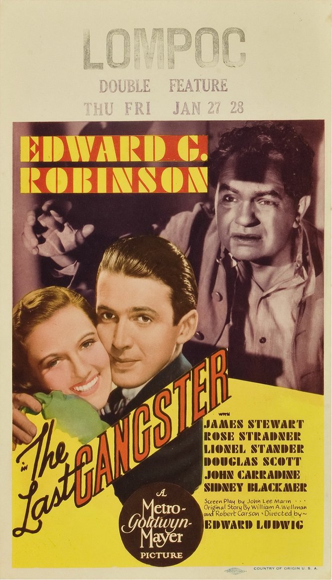 The Last Gangster - Affiches